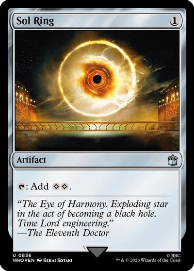 Sol Ring Surge Foil Universes Beyond: Doctor Who Magic card
