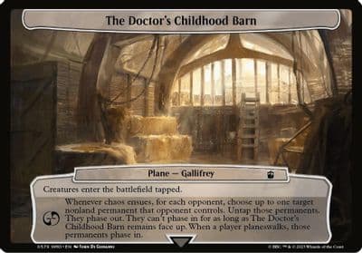 The Doctors Childhood Barn Planechase: Universes Beyond: Doctor Who Magic card