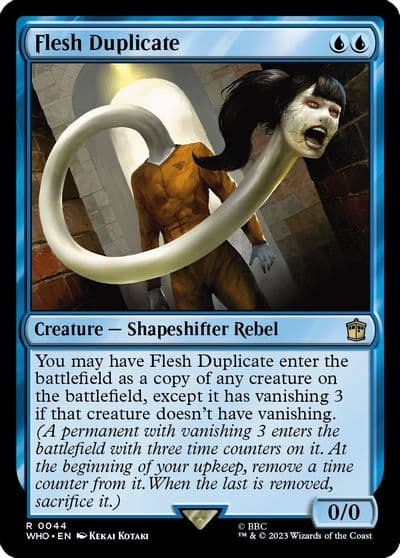 Flesh Duplicate Universes Beyond: Doctor Who Magic card