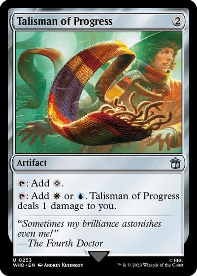Talisman of Progress Universes Beyond: Doctor Who Magic card