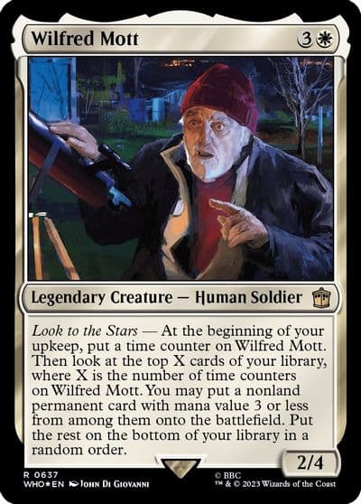 Wilfred Mott Surge Foil Universes Beyond: Doctor Who Magic card