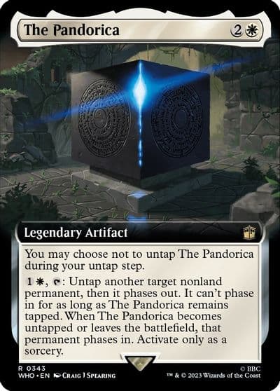 The Pandorica Extended Art Universes Beyond: Doctor Who Magic card