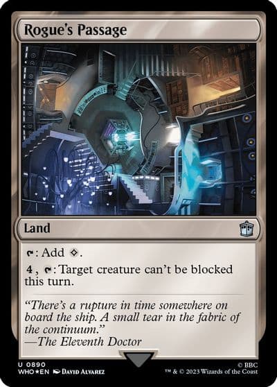 Rogues Passage Surge Foil Universes Beyond: Doctor Who Magic card