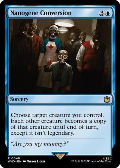 Nanogene Conversion Universes Beyond: Doctor Who Magic card