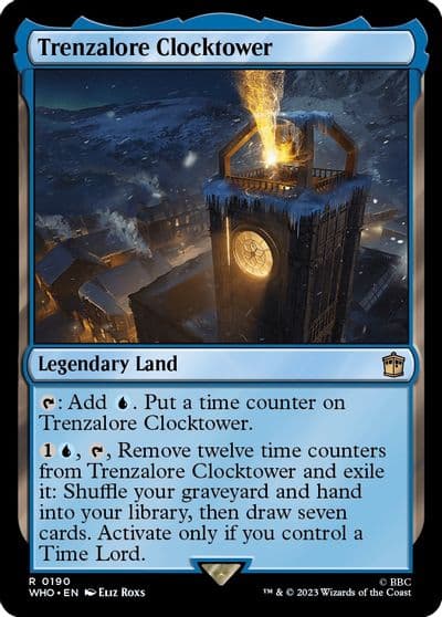 Trenzalore Clocktower Universes Beyond: Doctor Who Magic card