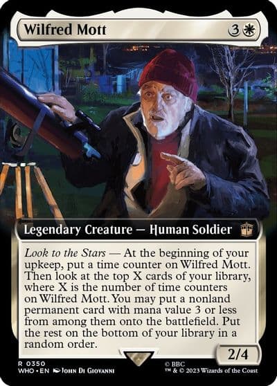 Wilfred Mott Extended Art Universes Beyond: Doctor Who Magic card