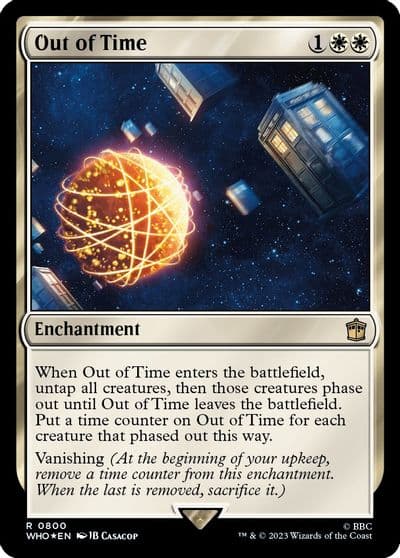 Out of Time Surge Foil Universes Beyond: Doctor Who Magic card
