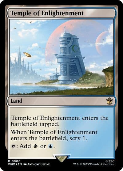 Temple of Enlightenment Surge Foil Universes Beyond: Doctor Who Magic card