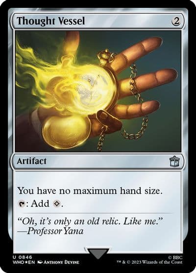 Thought Vessel Surge Foil Universes Beyond: Doctor Who Magic card