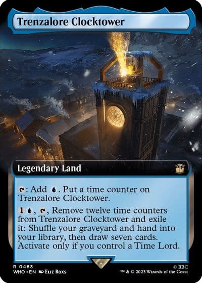 Trenzalore Clocktower Extended Art Universes Beyond: Doctor Who Magic card