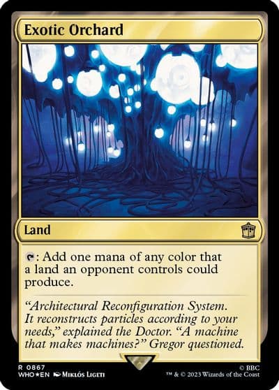 Exotic Orchard Surge Foil Universes Beyond: Doctor Who Magic card