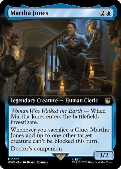 Martha Jones Extended Art Universes Beyond: Doctor Who Magic card