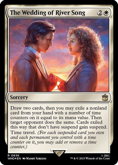 The Wedding of River Song Surge Foil Universes Beyond: Doctor Who Magic card