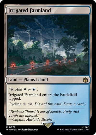 Irrigated Farmland Surge Foil Universes Beyond: Doctor Who Magic card