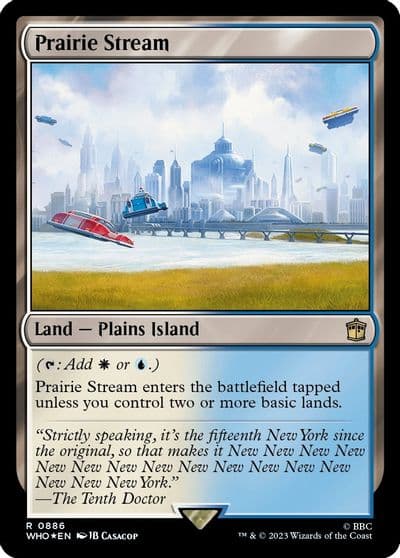 Prairie Stream Surge Foil Universes Beyond: Doctor Who Magic card