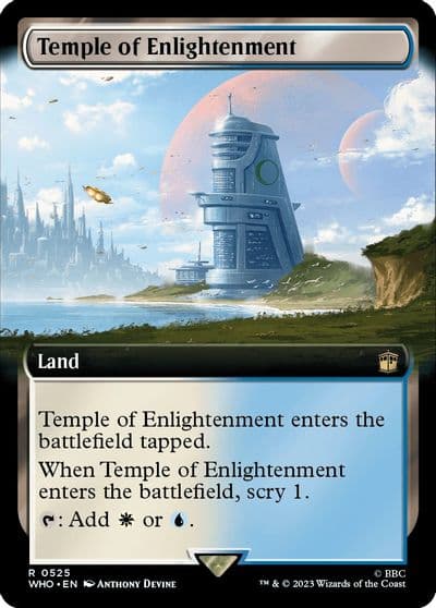 Temple of Enlightenment Extended Art Universes Beyond: Doctor Who Magic card