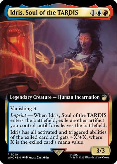 Idris Soul of the TARDIS Extended Art Surge Foil Universes Beyond: Doctor Who Magic card