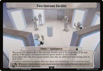 Two Streams Facility Planechase: Universes Beyond: Doctor Who Magic card