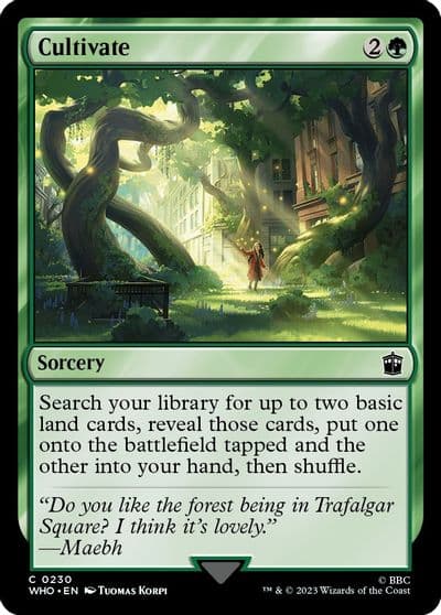 Cultivate Universes Beyond: Doctor Who Magic card