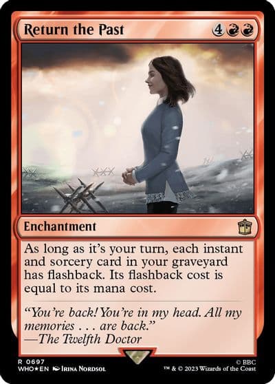 Return the Past Surge Foil Universes Beyond: Doctor Who Magic card