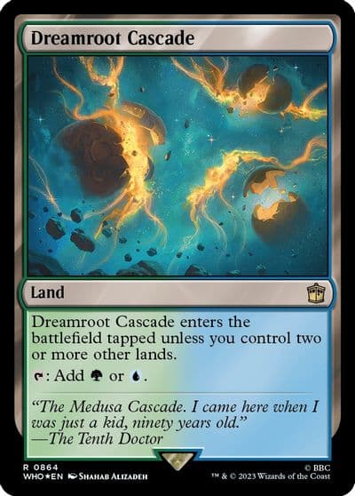 Dreamroot Cascade Surge Foil Universes Beyond: Doctor Who Magic card