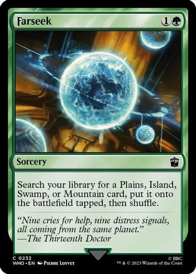Farseek Universes Beyond: Doctor Who Magic card