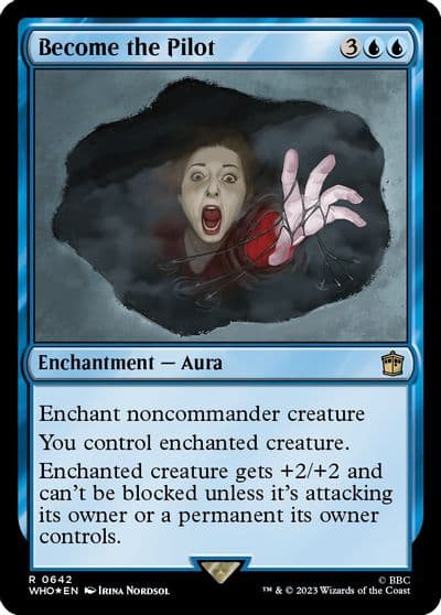 Become the Pilot Surge Foil Universes Beyond: Doctor Who Magic card