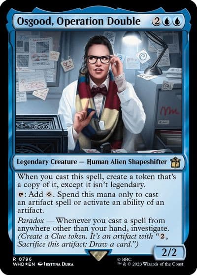 Osgood Operation Double Surge Foil Universes Beyond: Doctor Who Magic card