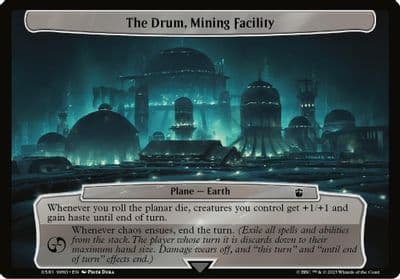The Drum Mining Facility Planechase: Universes Beyond: Doctor Who Magic card