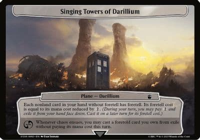 Singing Towers of Darillium Planechase: Universes Beyond: Doctor Who Magic card