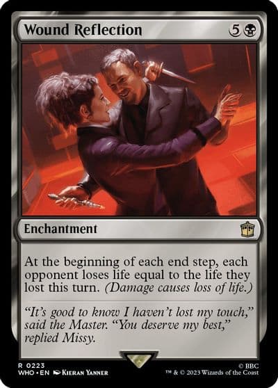 Wound Reflection Universes Beyond: Doctor Who Magic card