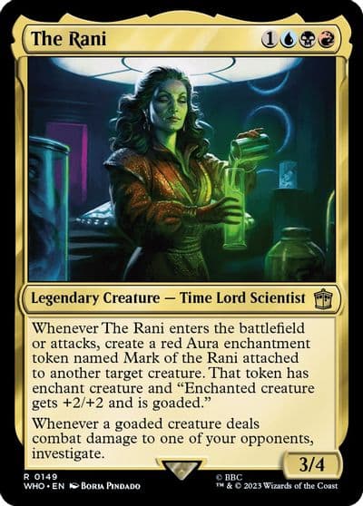The Rani Universes Beyond: Doctor Who Magic card