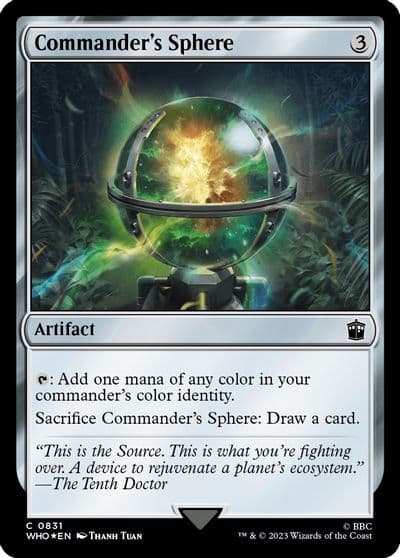 Commanders Sphere Surge Foil Universes Beyond: Doctor Who Magic card