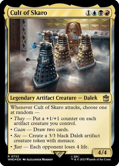Cult of Skaro Surge Foil Universes Beyond: Doctor Who Magic card