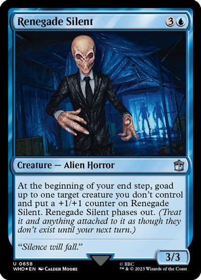 Renegade Silent Surge Foil Universes Beyond: Doctor Who Magic card