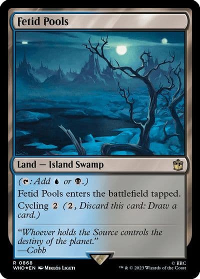 Fetid Pools Surge Foil Universes Beyond: Doctor Who Magic card