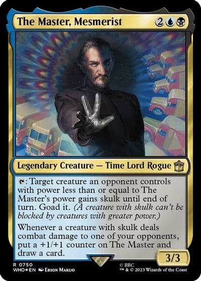 The Master Mesmerist Surge Foil Universes Beyond: Doctor Who Magic card