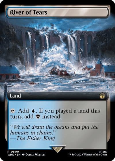 River of Tears Extended Art Universes Beyond: Doctor Who Magic card