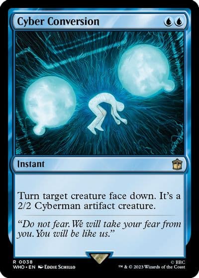 Cyber Conversion Universes Beyond: Doctor Who Magic card
