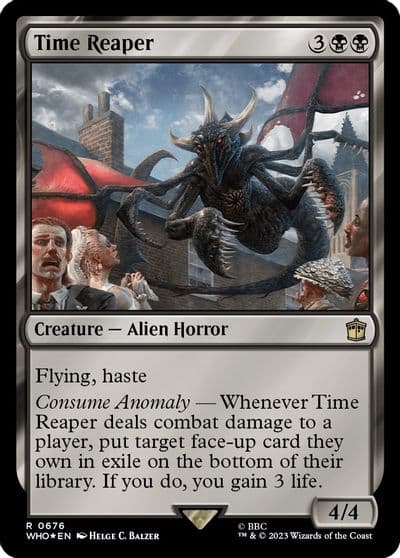 Time Reaper Surge Foil Universes Beyond: Doctor Who Magic card