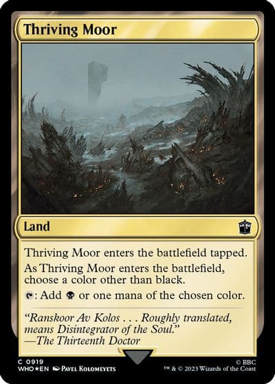 Thriving Moor Surge Foil Universes Beyond: Doctor Who Magic card