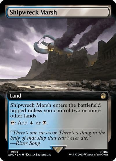 Shipwreck Marsh Extended Art Universes Beyond: Doctor Who Magic card