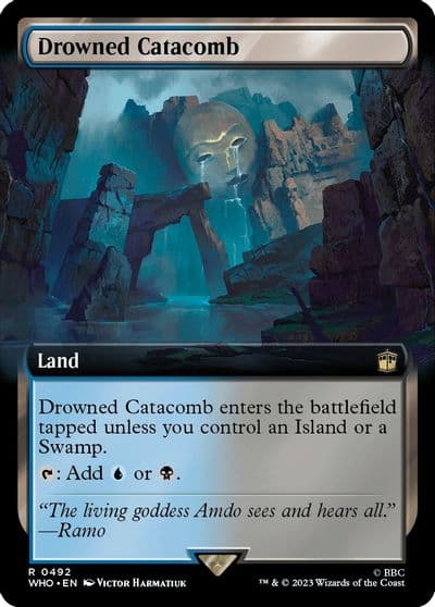 Drowned Catacomb Extended Art Universes Beyond: Doctor Who Magic card