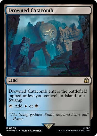 Drowned Catacomb Surge Foil Universes Beyond: Doctor Who Magic card