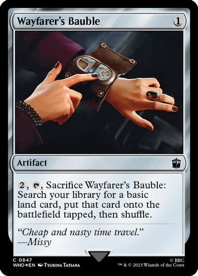 Wayfarers Bauble Surge Foil Universes Beyond: Doctor Who Magic card