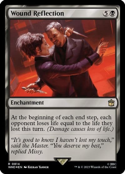 Wound Reflection Surge Foil Universes Beyond: Doctor Who Magic card