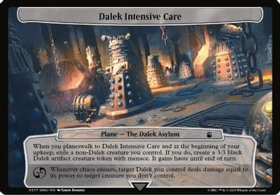 Dalek Intensive Care Planechase: Universes Beyond: Doctor Who Magic card