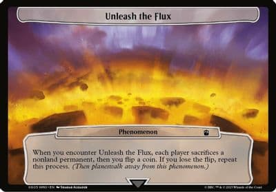 Unleash the Flux Planechase: Universes Beyond: Doctor Who Magic card