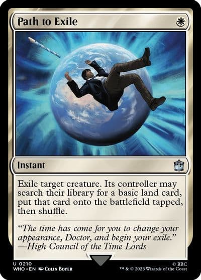 Path to Exile Universes Beyond: Doctor Who Magic card