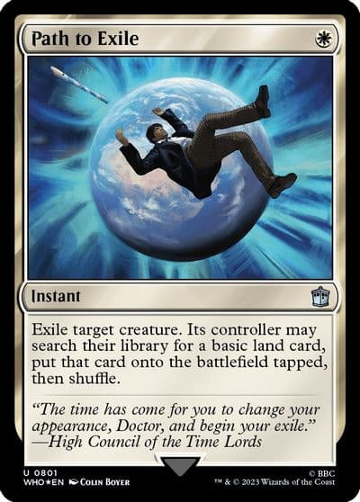 Path to Exile Surge Foil Universes Beyond: Doctor Who Magic card